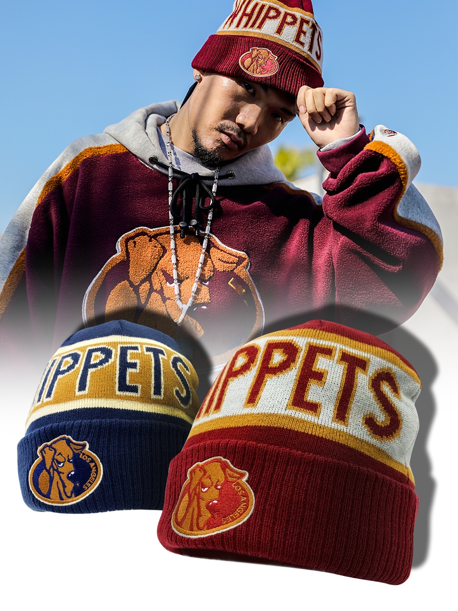 Street Fashion Logo - Retro Czapka Dziana Ciepła Czapka Zimowa