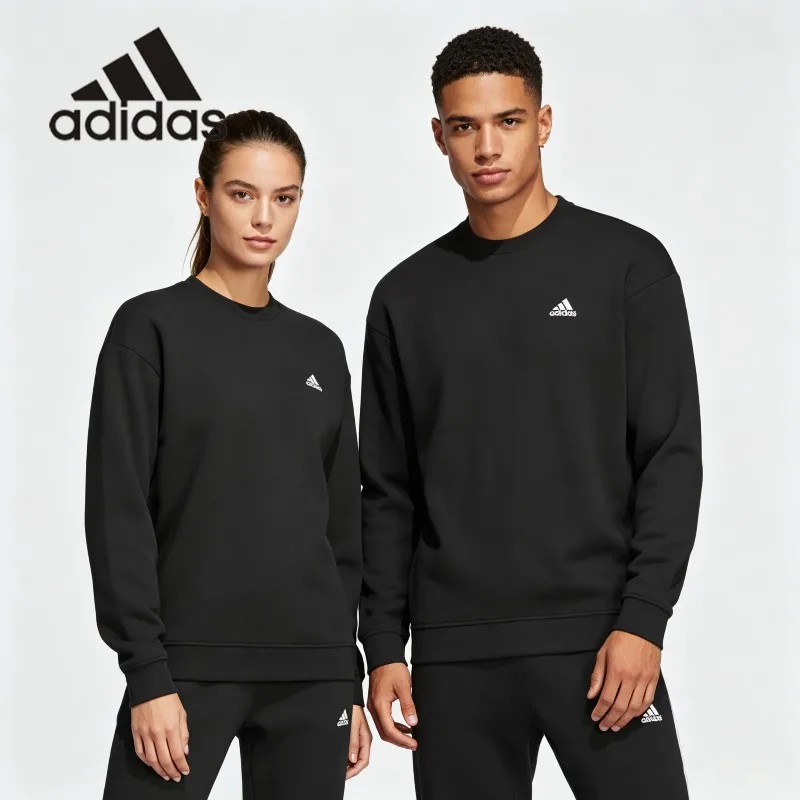 Street Fashion Adidas - Płaszcz z kapturem Adidas o dużym