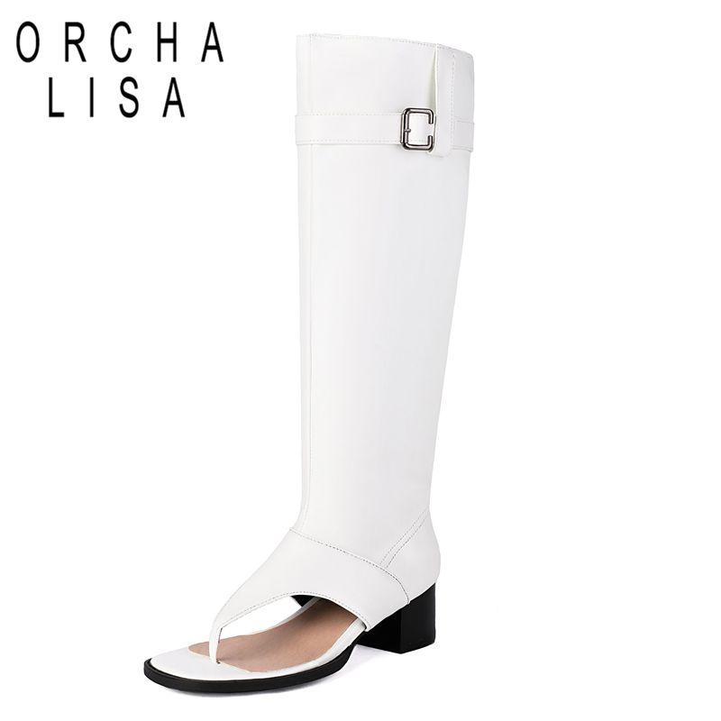 Street Fashion Female - ORCHA LISA Modne sandały damskie z