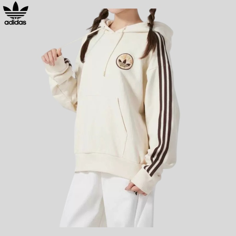 Street Fashion Adidas - Bluza adidas z asymetrycznym szwem, unikalna