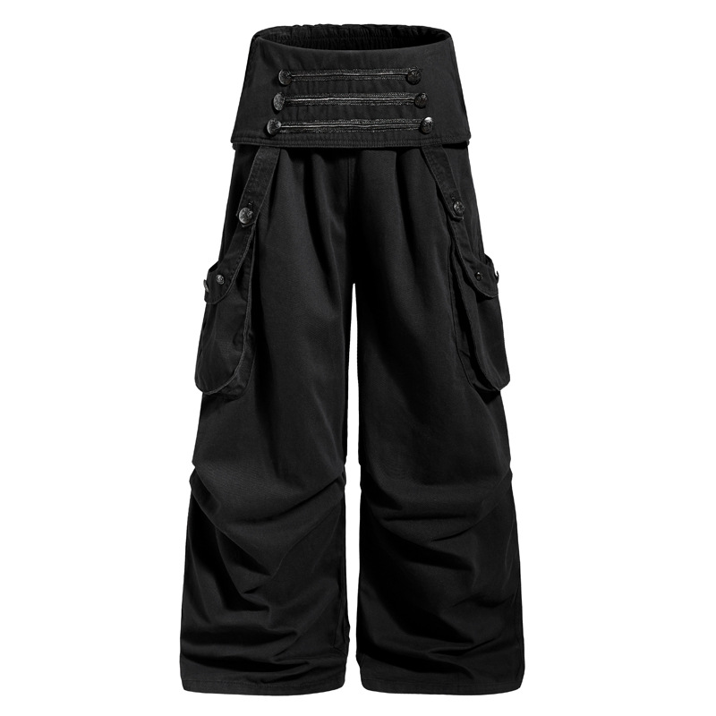 Cargo Pant Wide - Męskie spodnie cargo w stylu hip-hop