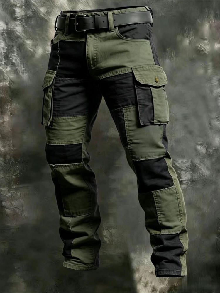 Bawełniane męskie spodnie carg – Cargo Pant Wide recenzja i cena