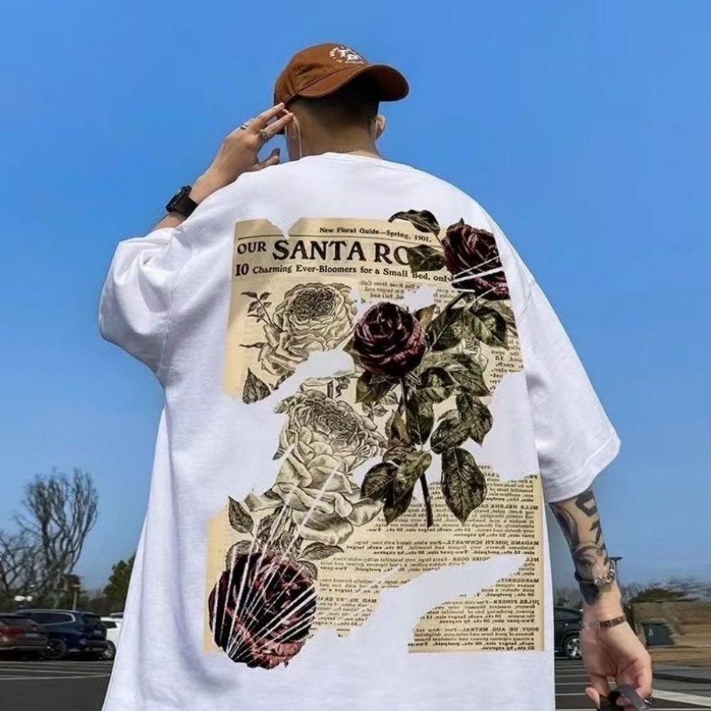 Męska koszulka letnia oddychaj – Street Fashion Urban recenzja i cena