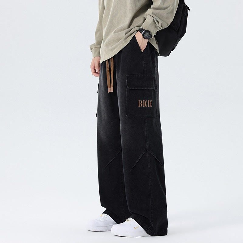 Męskie spodnie jeansowe w styl – Cargo Pant Wide recenzja i cena
