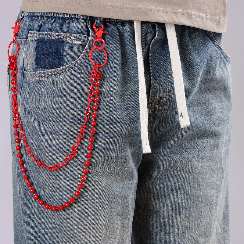Jasnoczerwony wielowarstwowy ł – Girl Fashion Street recenzja i cena