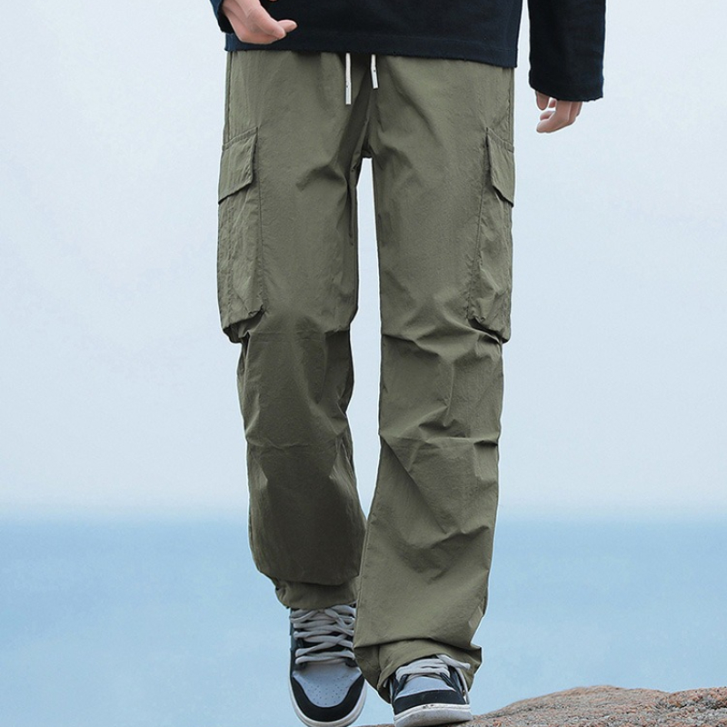 Letnie męskie luźne spodnie ca – Cargo Pant Wide recenzja i cena