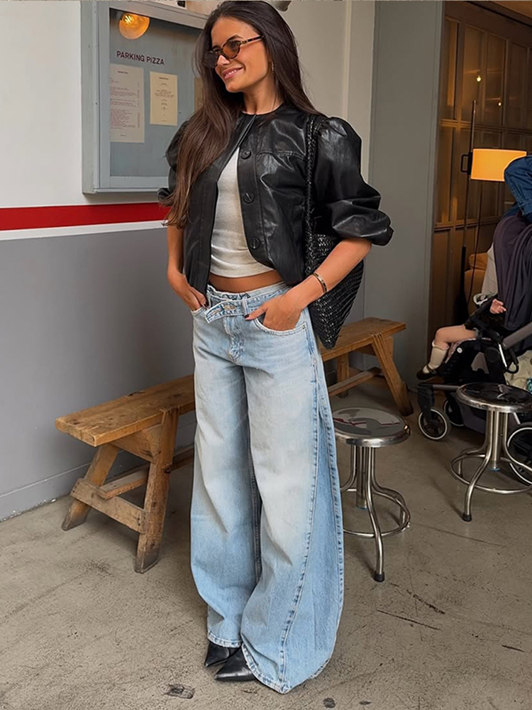 Damskie spodnie jeansowe w sty – Street Fashion Urban recenzja i cena