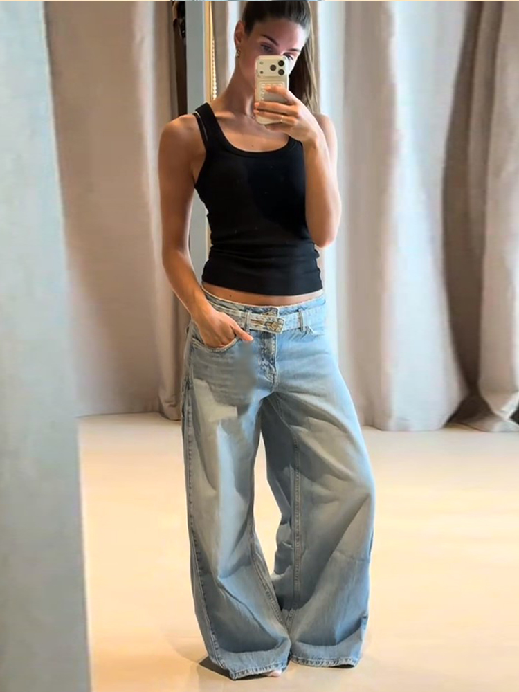 Damskie spodnie jeansowe w sty – Street Fashion Urban recenzja i cena