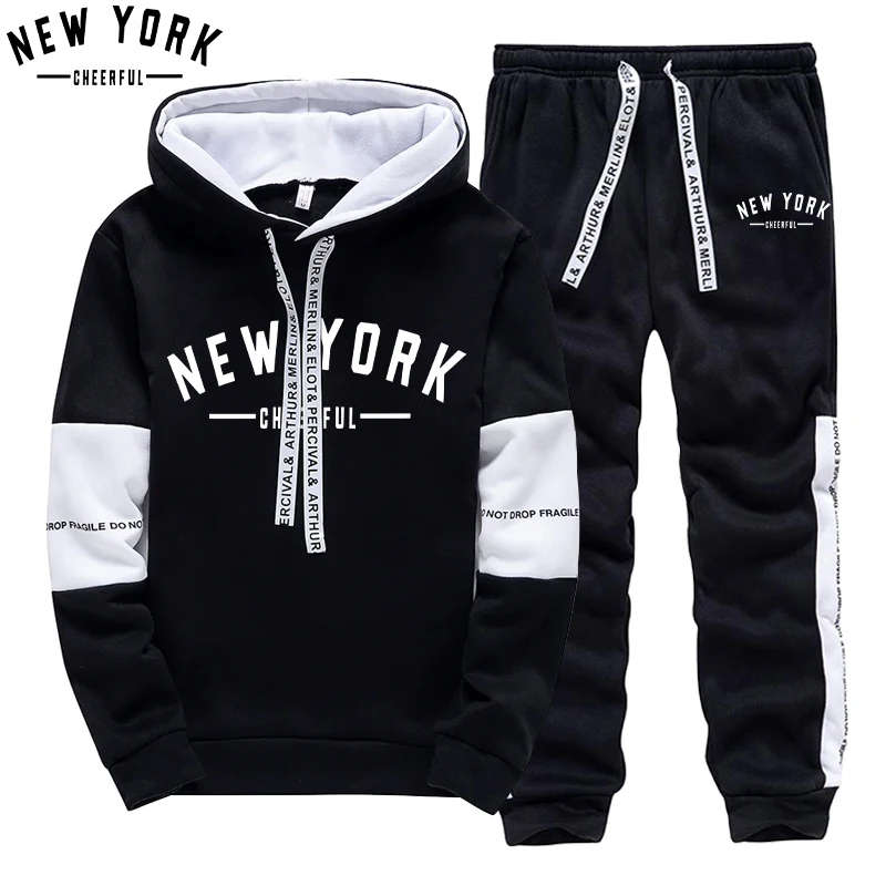 Męski zestaw/bluza z kapturem/ – Street Fashion Urban recenzja i cena