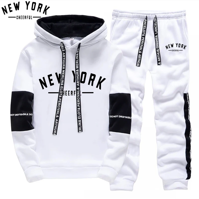 Męski zestaw/bluza z kapturem/ – Street Fashion Urban recenzja i cena