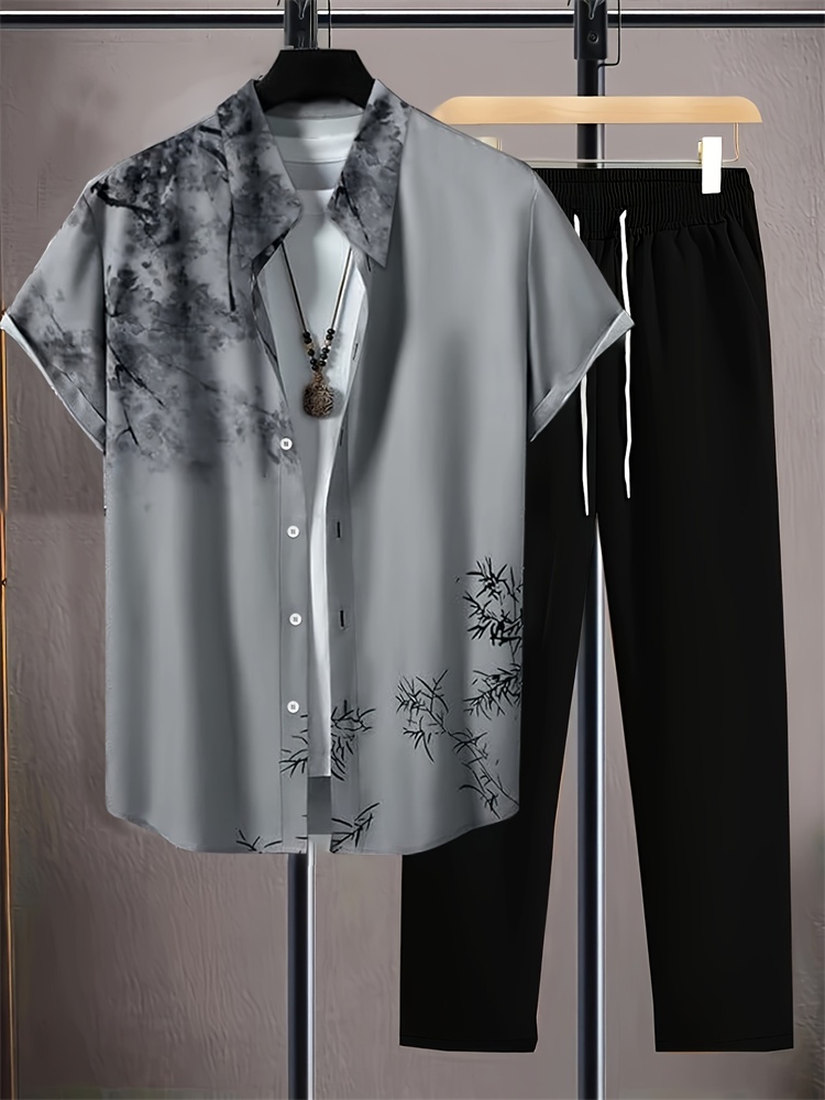Męski zestaw koszul na jesień  – Street Fashion Urban recenzja i cena