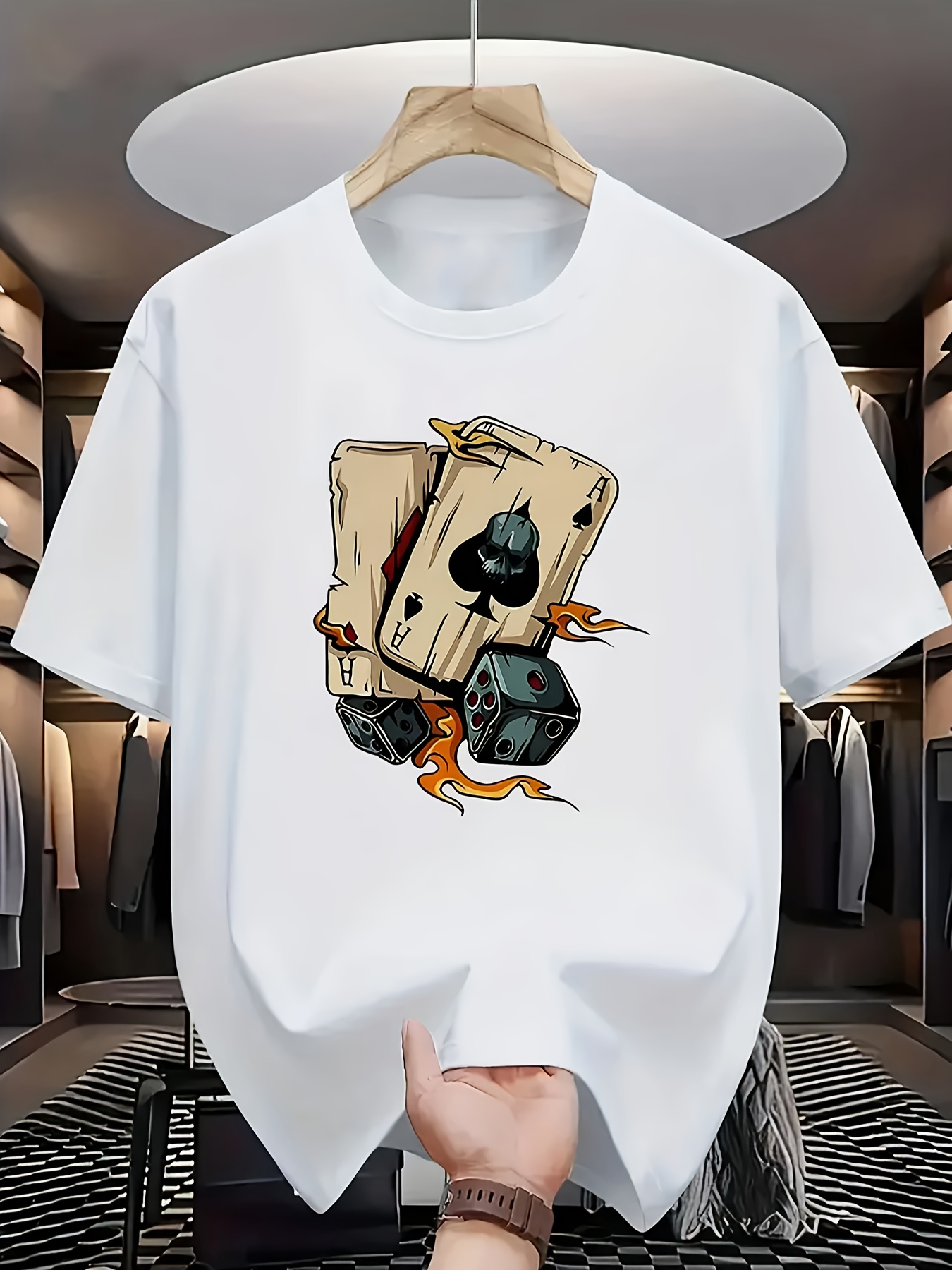 Męska koszulka casual z nadruk – Street Fashion Urban recenzja i cena