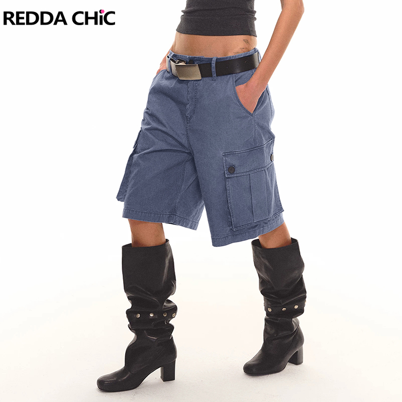 Damskie szorty cargo jeansowe  – Cargo Pant Wide recenzja i cena